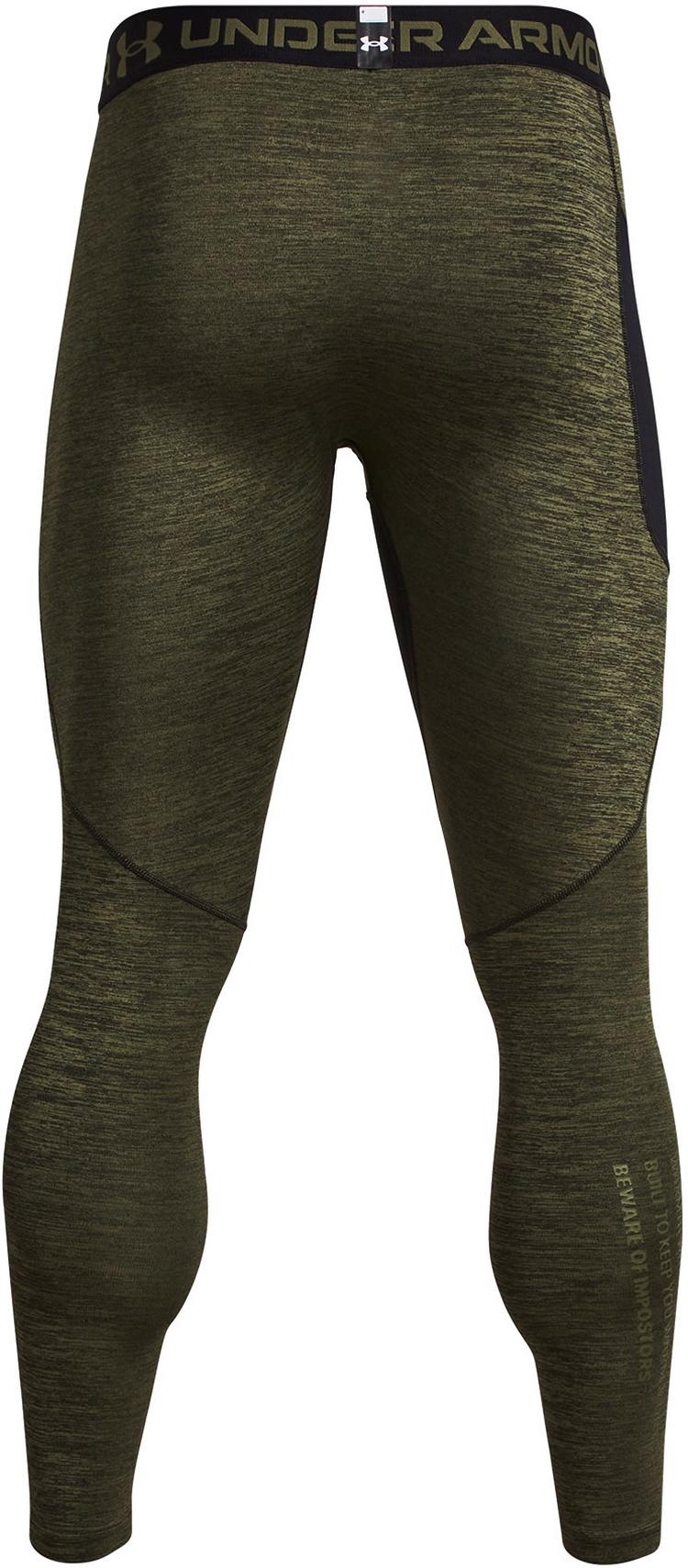 Under Armour Under Armour Cold Gear Armour Twist Tights Herren - marine od green - 0 | SportScheck