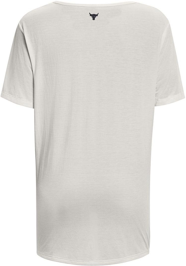 Under Armour Under Armour Project Rock Completer Funktionsshirt Damen - white clay - 0 | SportScheck