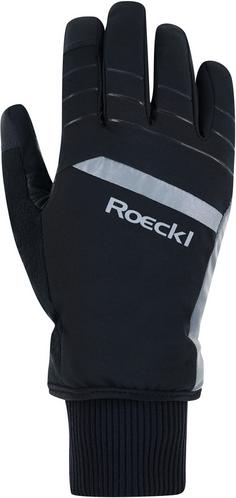 Rückansicht von Roeckl GORE-TEX Vogau GTX Fahrradhandschuhe black