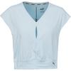 PUMA STUDIO YOGINI Croptop Damen - icy blue
