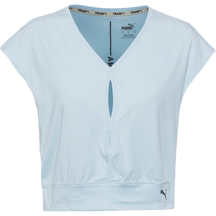 PUMA PUMA STUDIO YOGINI Croptop Damen - icy blue - 0 | SportScheck