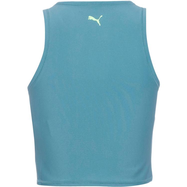 PUMA PUMA FIT EVERSCULPT Croptop Damen - bold blue-speed green - 0 | SportScheck