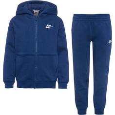 Nike NSW CLUB FLEECE Trainingsanzug Kinder midnight navy-white