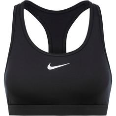 Nike Performance INDY V NECK BRA - Sport-BH mit leichter Stützkraft -  black/white/schwarz 