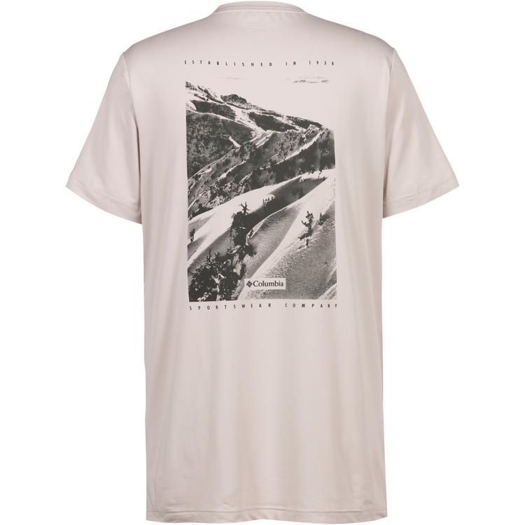 Columbia Columbia Tech Trail Funktionsshirt Herren - dark stone - 0 | SportScheck