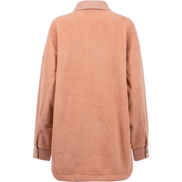 Roxy Roxy Switch Up Sherpa Langarmhemd Damen - dusty coral - 0 | SportScheck