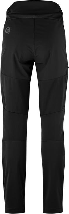 Rückansicht von Gonso Ferra Softshellhose Damen black