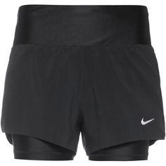 Nike SWIFT DRI FIT Funktionsshorts Damen black-reflective silv