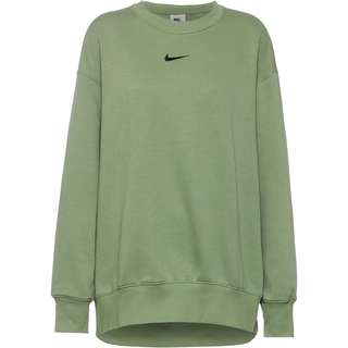 Nike Phoenix Sweatshirt Damen oil green-black