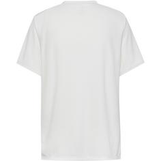 Rückansicht von Nike Miler Funktionsshirt Herren white-reflective silv