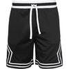 Nike Diamond Basketball-Shorts Herren - black-white-white-white