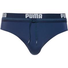 PUMA Logo Badeslip Herren navy