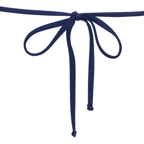 Rückansicht von PUMA Classic Bikini Oberteil Damen navy