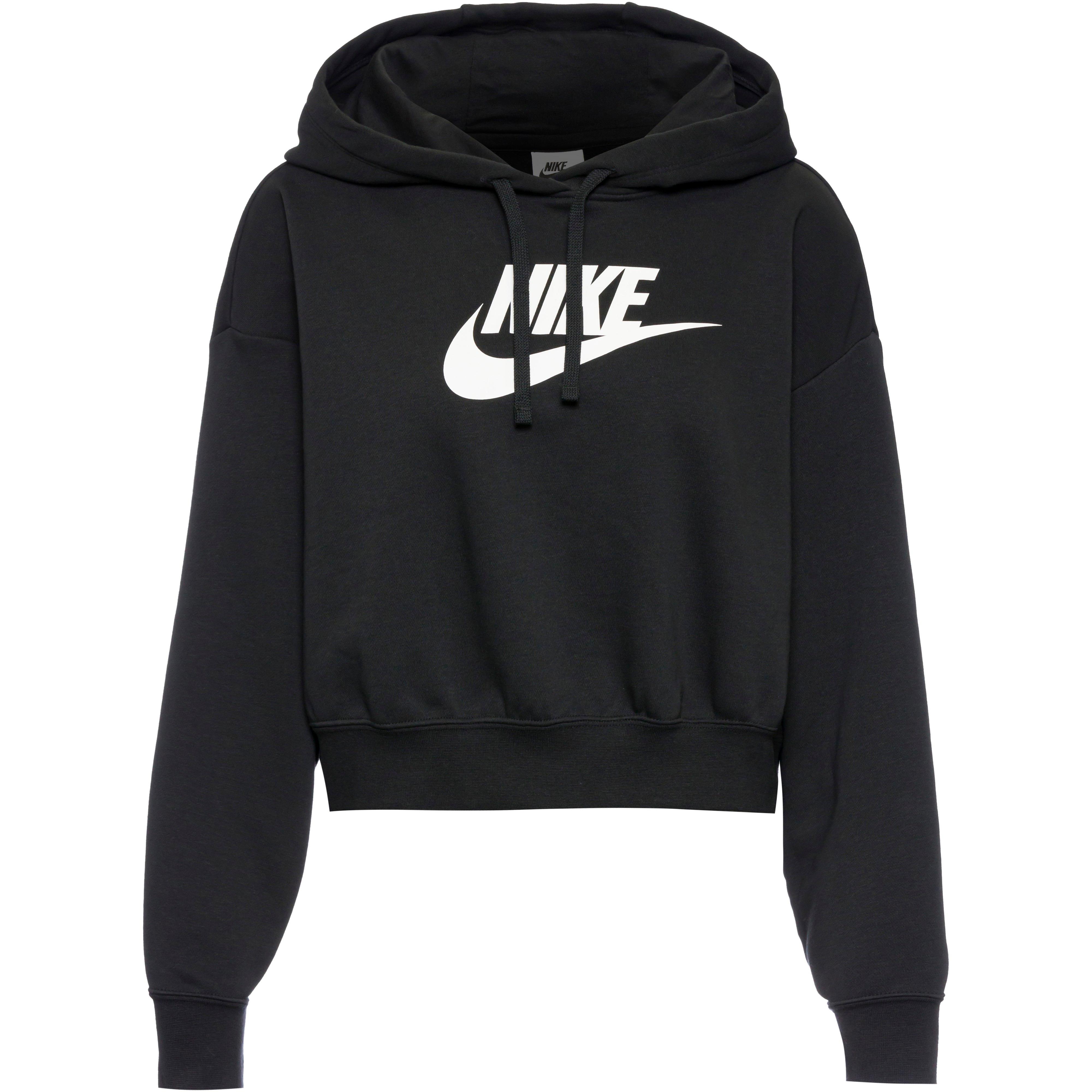 Nike CLUB Hoodie Damen black-white im Online Shop von SportScheck kaufen