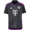 adidas FC Bayern M&uuml;nchen 23-24 Ausw&auml;rts Teamtrikot Kinder - black