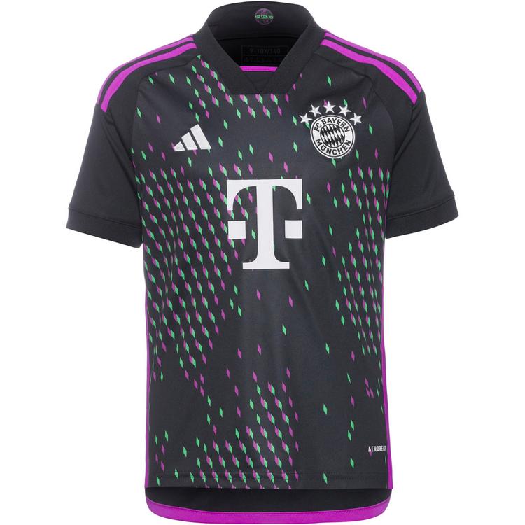 adidas adidas FC Bayern M&uuml;nchen 23-24 Ausw&auml;rts Teamtrikot Kinder - black - 0 | SportScheck
