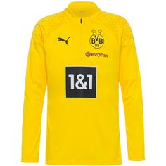 PUMA Borussia Dortmund Fanshirt Herren cyber yellow-puma black