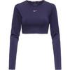 Nike Pro Dri Fit Funktionsshirt Damen - purple ink-purple cosmos-rush fuchsia