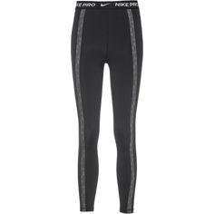 Nike Pro Dri Fit FEMME 7/8-Tights Damen black-iron grey-white