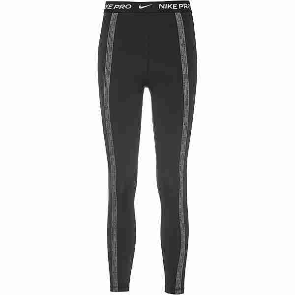 Nike Pro Dri Fit FEMME 7/8-Tights Damen black-iron grey-white