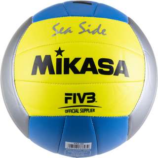 Mikasa Sea Side Beachvolleyball gelb-blau-silber