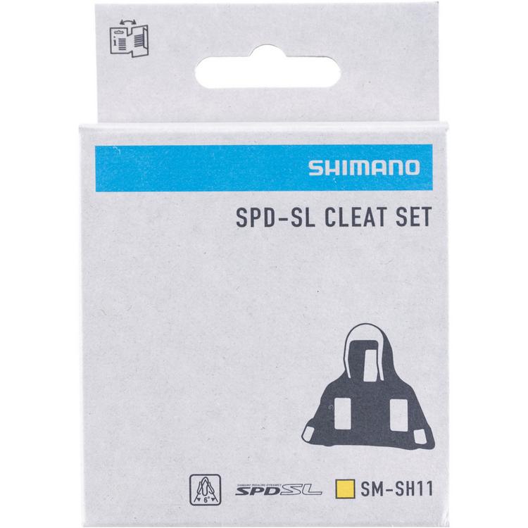 Shimano Shimano SCHUHPLATTEN PAAR SM-SH11 Bindungsplatte - gelb - 0 | SportScheck