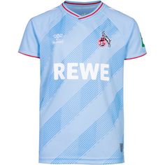 hummel 1. FC Köln 23-24 Auswärts Fußballtrikot Kinder airy blue