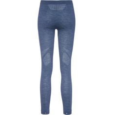 Rückansicht von Falke Wool Tech Thermounterhose Damen capitain