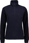 CMP WOMAN SWEAT Fleeceshirt Damen - black blue