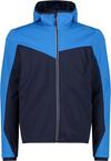CMP Softshelljacke Herren - black blue-river