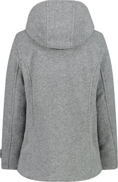 Rückansicht von CMP Strickjacke Damen grey mel.