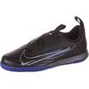 Nike Jr. Phantom GX Academy IC Fu&szlig;ballschuhe Kinder - black-chrome-hyper royal