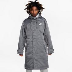 Rückansicht von Nike Stadium Parka Herren iron grey-white