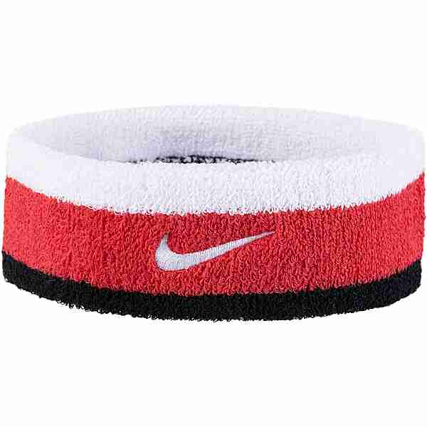 Nike SWOOSH HEADBAND Stirnband white-university red-black