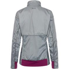 Rückansicht von GOREWEAR Drive Laufjacke Damen lab gray process purple