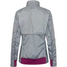 Rückansicht von GOREWEAR Drive Laufjacke Damen lab gray process purple