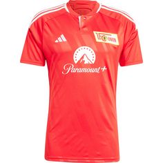 adidas Union Berlin 23-24 Heim Fußballtrikot Herren vivid red-white