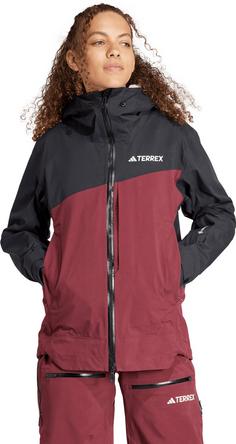 Rückansicht von adidas GORE-TEX TRK 3L GTX Hardshelljacke Damen black-shared