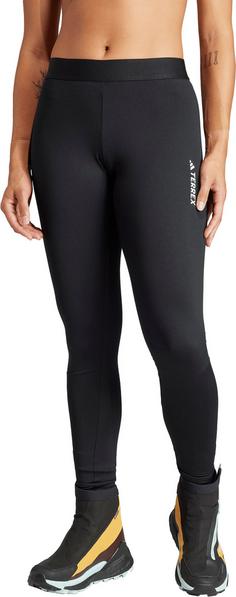 Rückansicht von adidas Xperior Langlaufhose Damen black