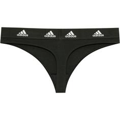 Rückansicht von adidas String Damen black