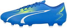 PUMA ULTRA PLAY FG/AG Fußballschuhe Herren ultra blue-puma white-pro green