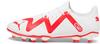 PUMA FUTURE PLAY FG/AG Fu&szlig;ballschuhe Herren - puma white-fire orchid