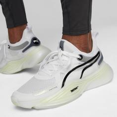 Rückansicht von PUMA PWR Nitro Squared Fitnessschuhe Herren puma white-puma black