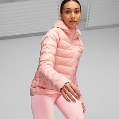 Rückansicht von PUMA Packlite Daunenjacke Damen peach smoothie