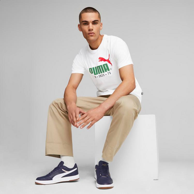 PUMA PUMA No. 1 Logo Celebration T-Shirt Herren - puma white - 2 | SportScheck
