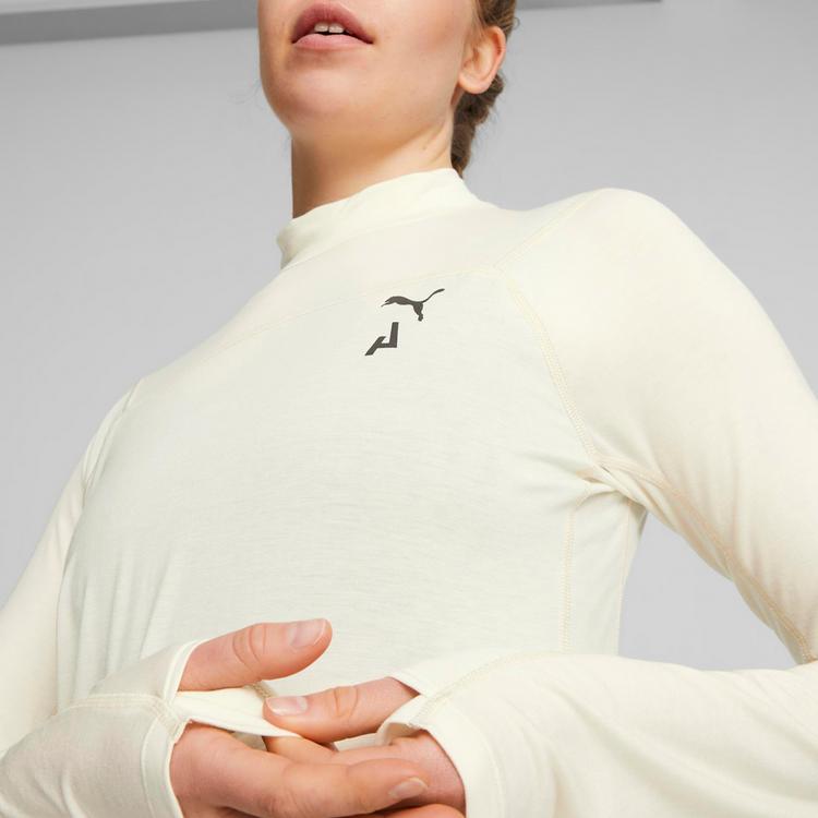 PUMA PUMA Seasons Funktionsshirt Damen - alpine snow - 2 | SportScheck
