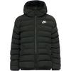 Nike NSW Steppjacke Kinder - black-black-white