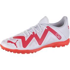 PUMA FUTURE PLAY TT Fußballschuhe Herren puma white-fire orchid