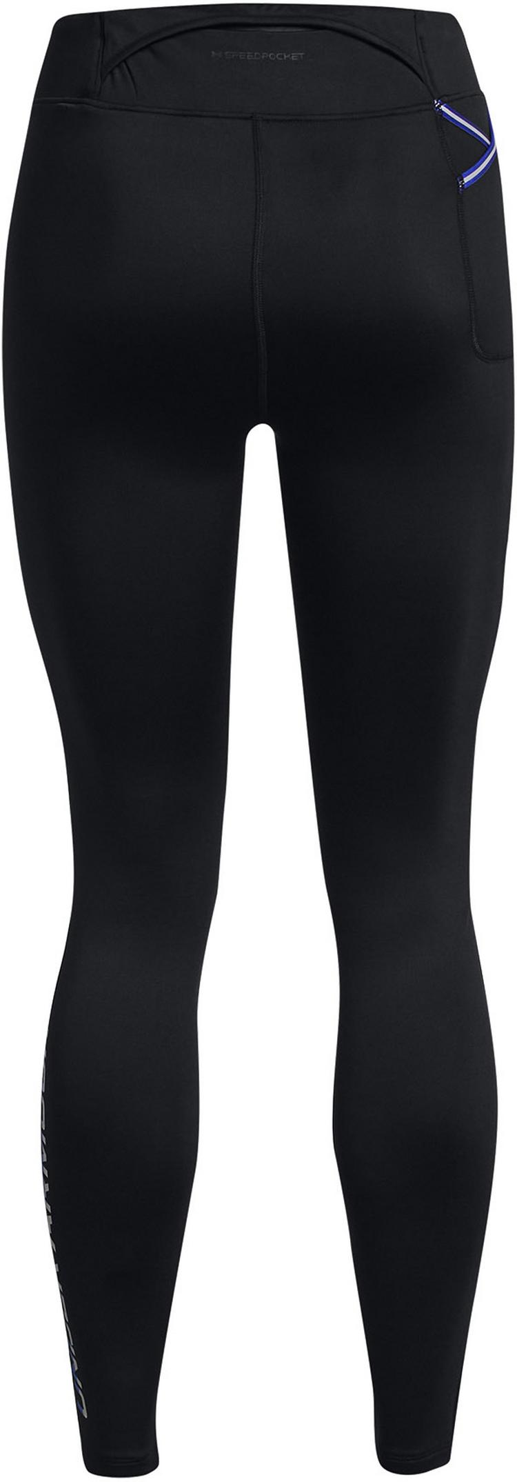 Under Armour Under Armour Qualifier Cold Lauftights Damen - black-team royal - 0 | SportScheck