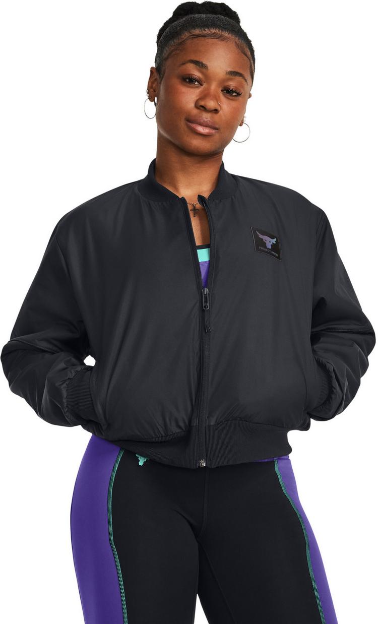 Under Armour Under Armour Project Rock Trainingsjacke Damen - black - 0 | SportScheck